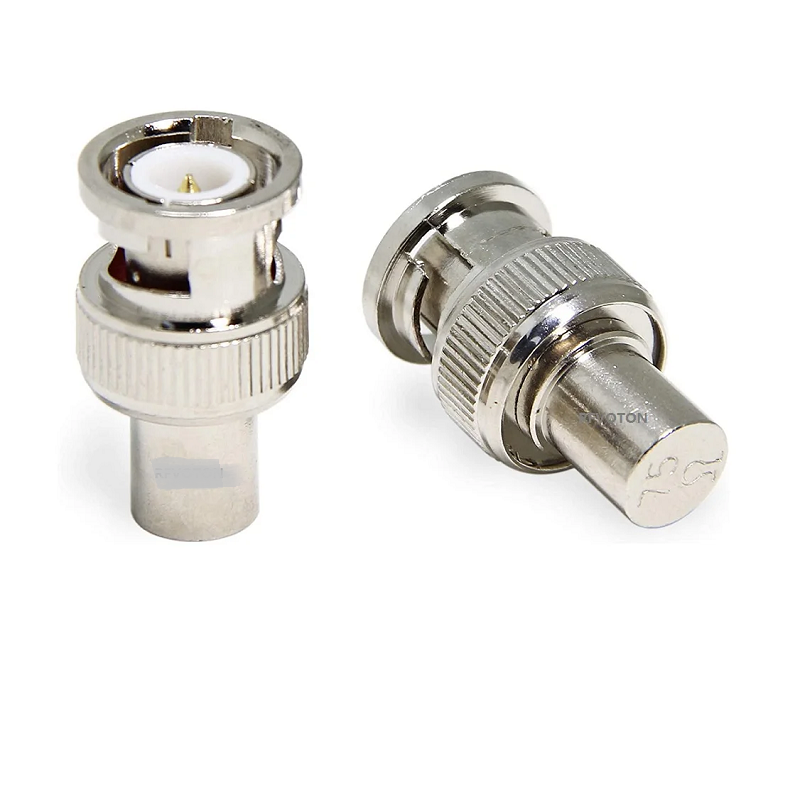 50ohm BNC Connector male Plug connector crimp for RG174 RG316 LMR100 Coaxial Cable SDI BNC Connector