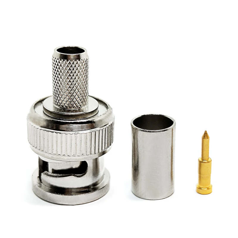 BNC Crimp Connectors BNC to SMA TNC N UHF 1.6/5.6 BNC Male Female for G174 RG316 RG8 WTR400 RG58 RG59