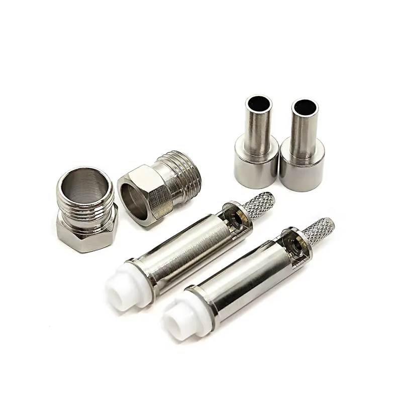RFVOTON FME Male Crimp Rg174 Rg316 WTR100 Rf Coaxial Connectors