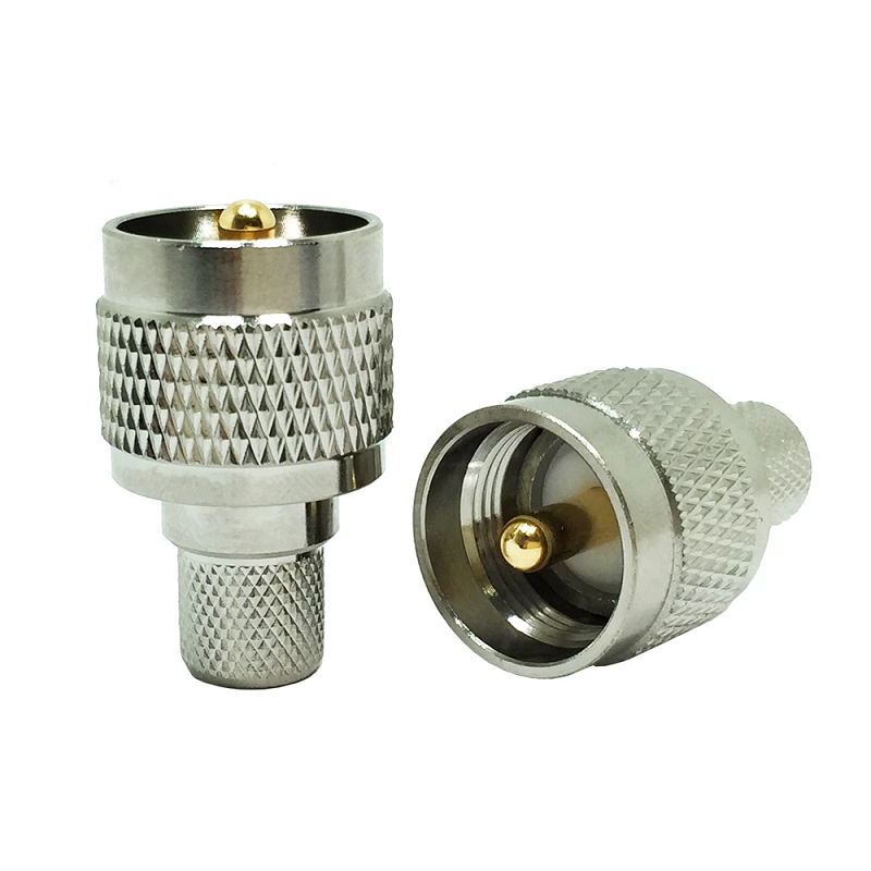 UHF Connectors PL259 Male Solder RF Connector for LMR240 Coaxial Cable