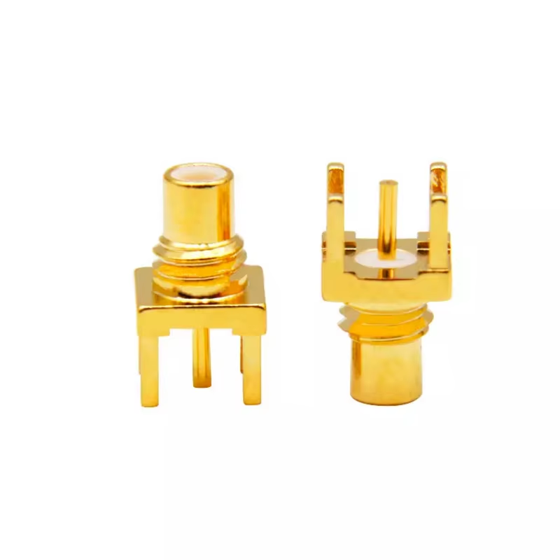 Gold Plated Smc Male Plug Rg174 Rg316 Cable Rf Coaxial Connector