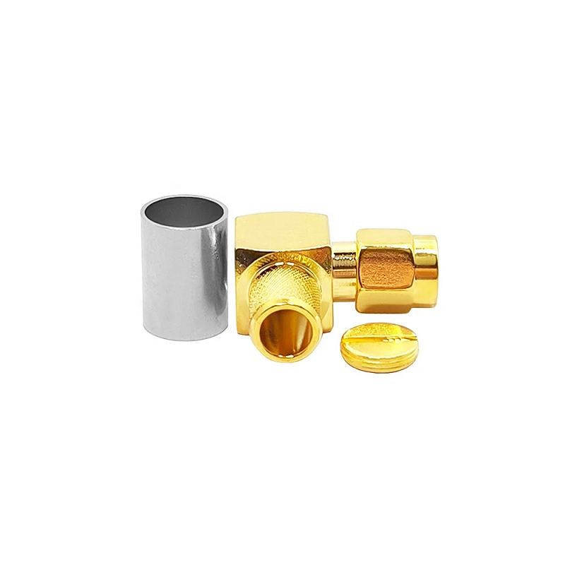 BNC Crimp Connectors: Male/Female to SMA TNC N UHF 1.6/5.6 for RG174 RG316 RG58 RG59