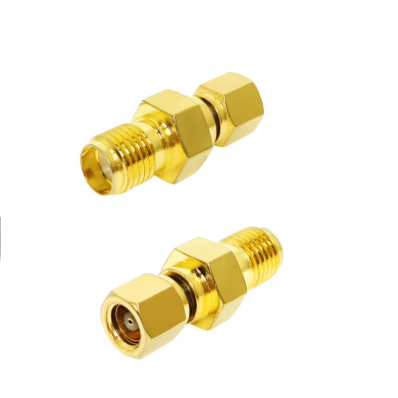 SMC/SSMC Right‑Angle Crimp Plug RF Coax Connector for RG178/RG174/1.13/1.37