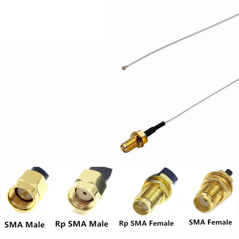 Gold Plated Waterproof SMA Connector Female Right Angle Jack PCB Connector