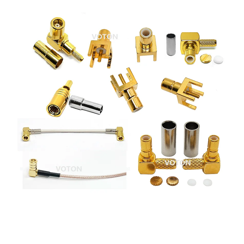 HFM Fakra HFM Video Power Coax Male Dual 2 Twin Double Fakra SMB Connector