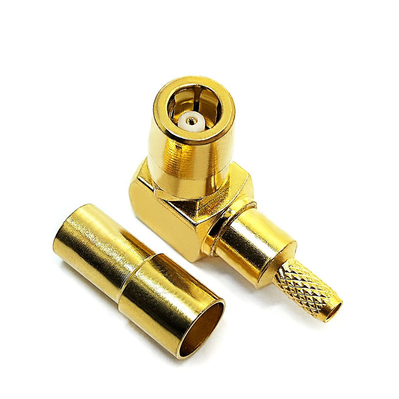Female Blue Fakra SMB Fakra RG174 Rf Coaxial Connector Fakra
