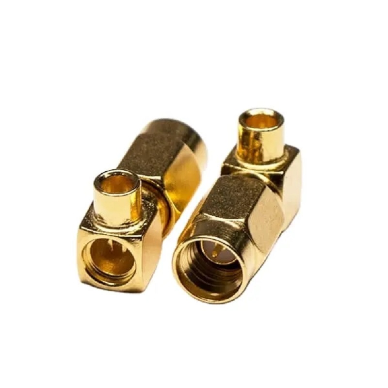 RF Connectors SMB/SMC/SSMA/SSMB/SSMC & RP‑SMA Male Elbow Clamp for WDFR400/RG8