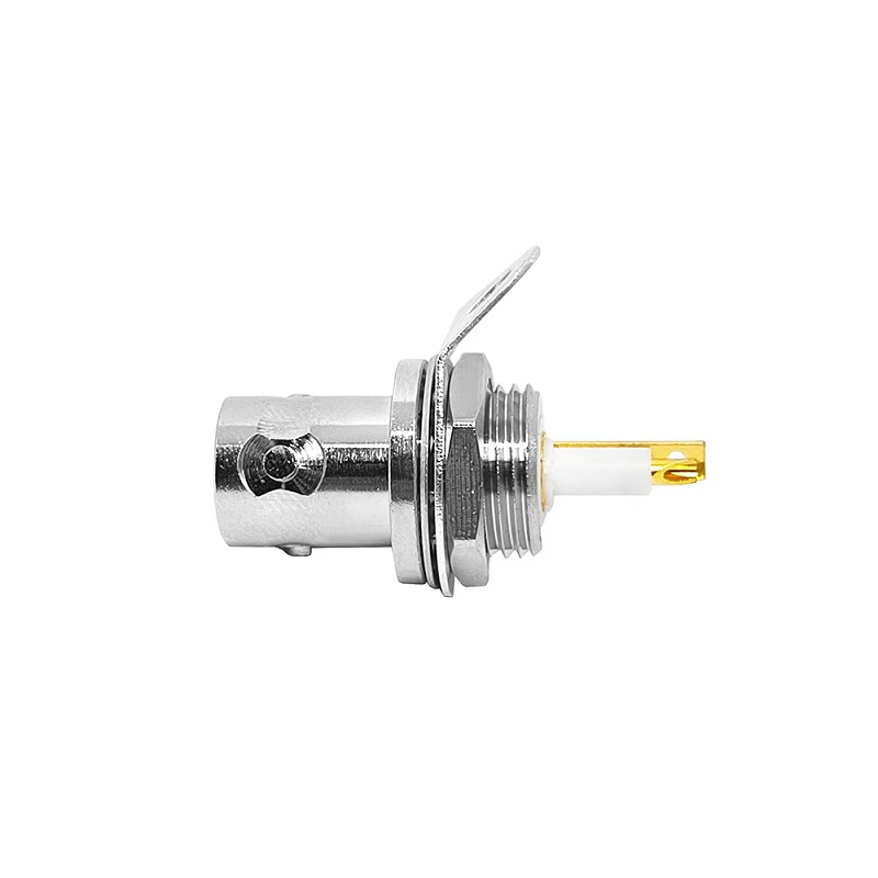 TRB-KY Connector BNC Solder Triaxial Female Jack Bulkhead RF Triaxial Cable Connector