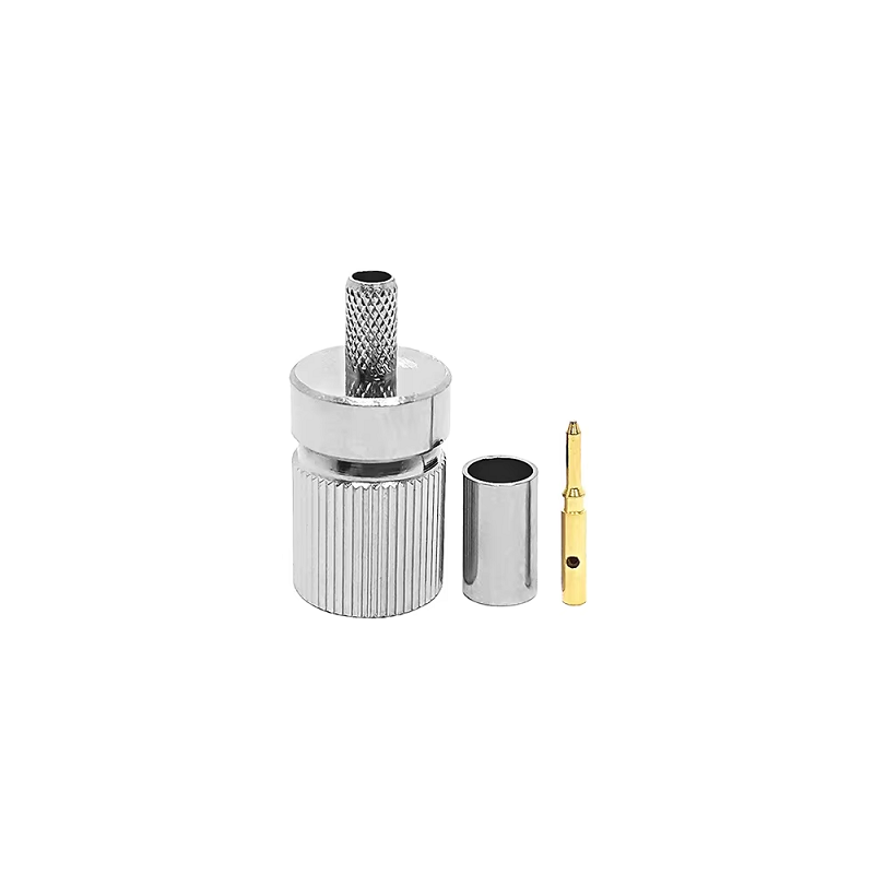 Rf Coaxial Connector Plate with L9 1.6-5.6 Plug Crimp for Rg59 Cable