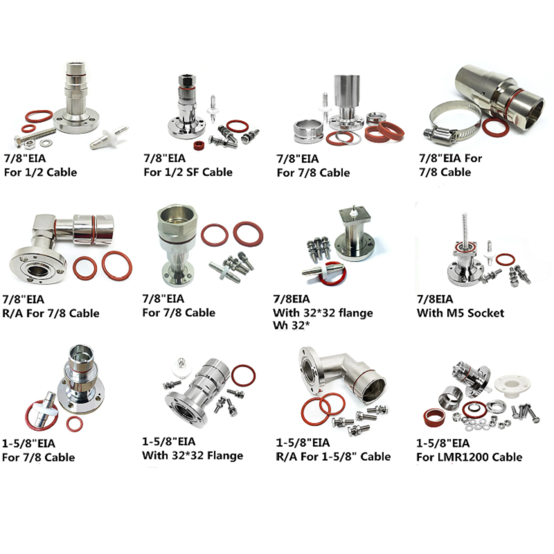 1-5/8' EIA to 7/16 DIN L29 Female Jack RF Coaxial Connector Coax Adaptor 1 5/8 Eia Adapter in Stock (rf)