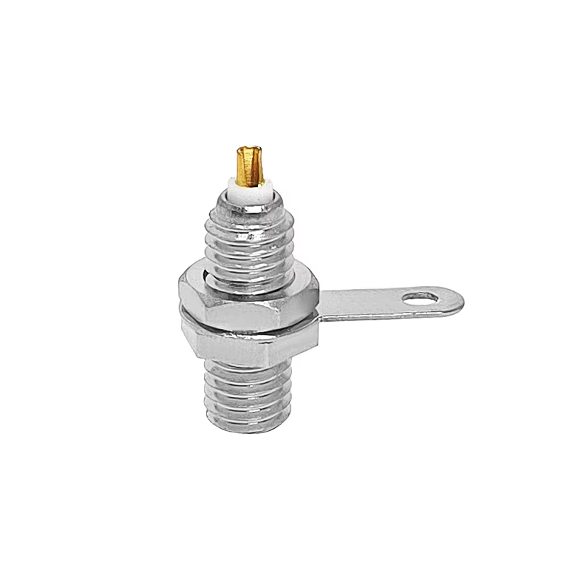 Gold Plated 10-32 M5 Male Plug Microdot Connector Crimp for RG316 RG174 Coaxila Cable