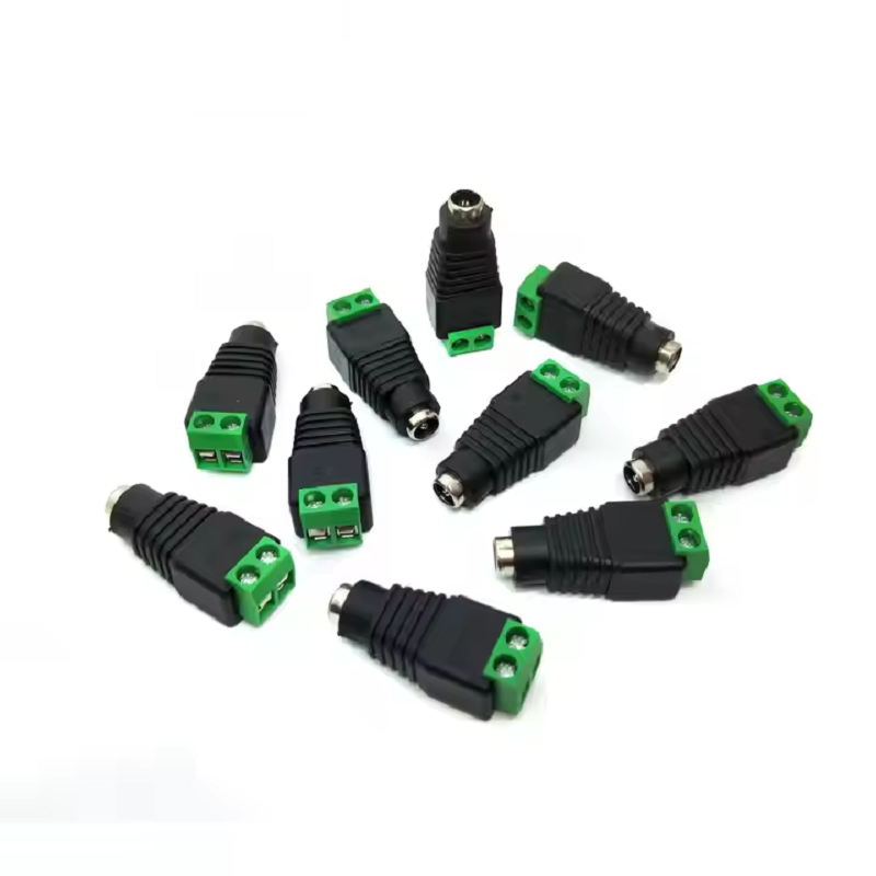 5.5*2.1mm Male DC Connector / DC Jack Adapter/ Dc Power Jack Plug Adapter Bulk RF Male Female Socket Nakamichi Banana Male Jack