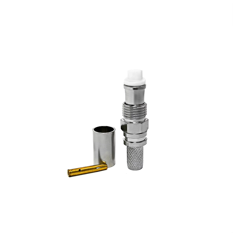 FME Female Jack Crimp Rg174 Rg316 WTR100 Cable Brass Rf Coaxial Coax Connector