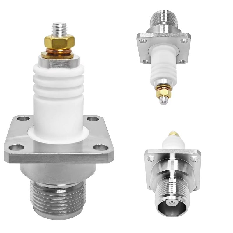 HN Type Female Flange HN Female Panel Connector HN Rf Coaxial Connector