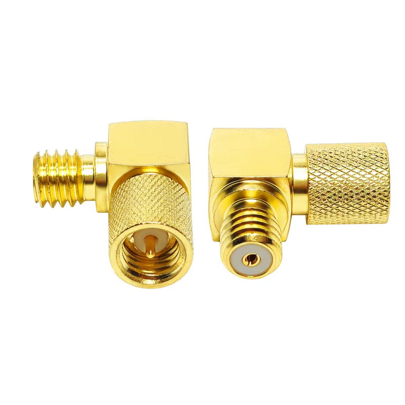 Gold Plated 10-32 M5 Male Plug Microdot Connector Crimp for RG316 RG174 Coaxila Cable
