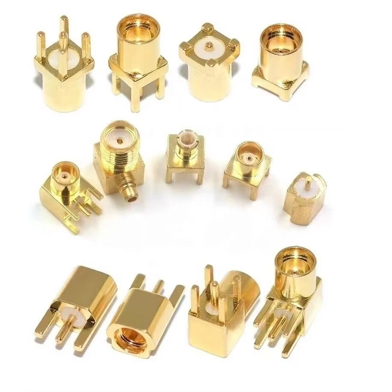RF Coaxial MCX MMCX Connector Adaptor Termination PCB Right Angle Male Female Jack Plug Mmcx Cable