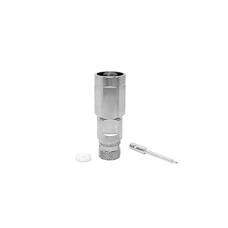 Connector Nex10 Male Plug Straight Rf Coaxial Connector for SF 1/4in Coax Cable