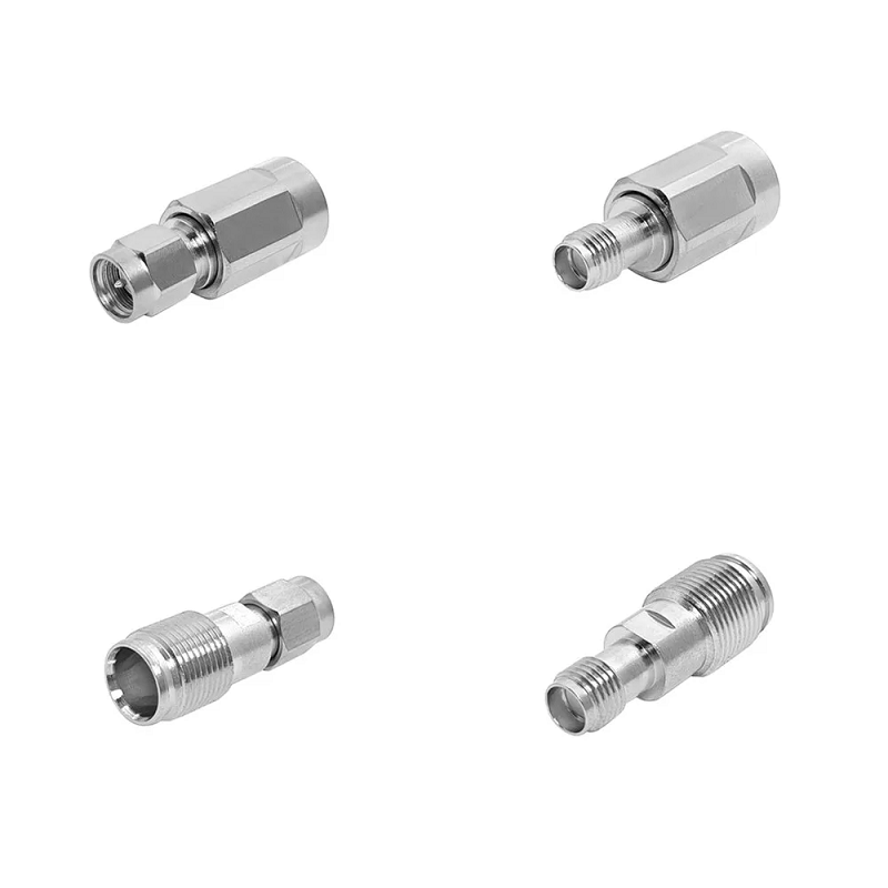 Connector Nex10 Male Plug Straight Rf Coaxial Connector for SF 1/4in Coax Cable