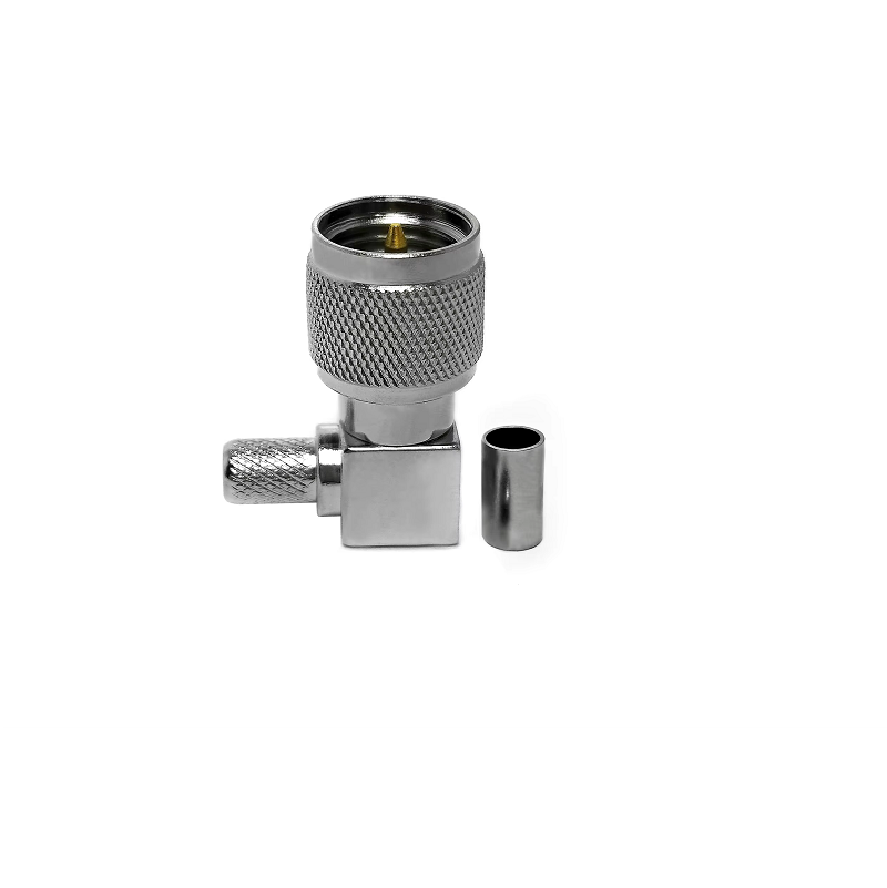 Of Full Brass Bnc Female Jack to Mini Uhf PL259 Male Plug RF Connector Adapter