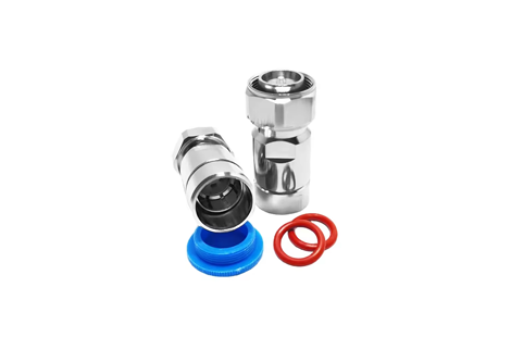 4.3 - 10 Mini Din Adaptor Male to N Female 4.3 / 10 Mini Din Connector Male Plug to SMA Female Jack Adapter