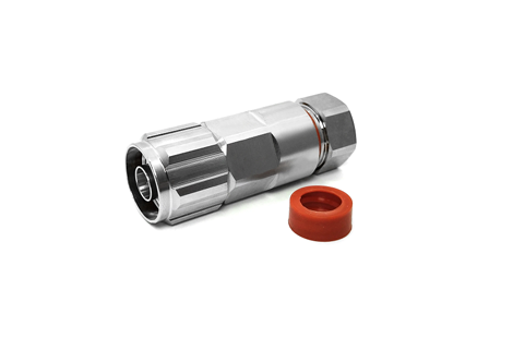 Brass N Connector Female Jack Crimp Straight RF Connector for WTR200 rg58 Coaxial Cable