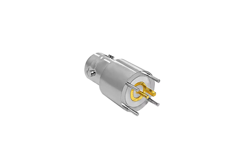 TRB Connector BNC Triaxial Female Jack Bulkhead BNC Solder RF Triaxial Cable Connector