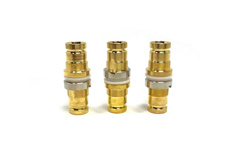 Rf Coaxial Connector Plate with L9 1.6-5.6 Plug Crimp for Rg59 Cable