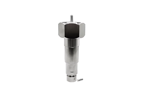 Brass Material Rf Connector Nickel-plated LC Male Plug Clamp for Coaxial Cable 1/2 Feeder Cable