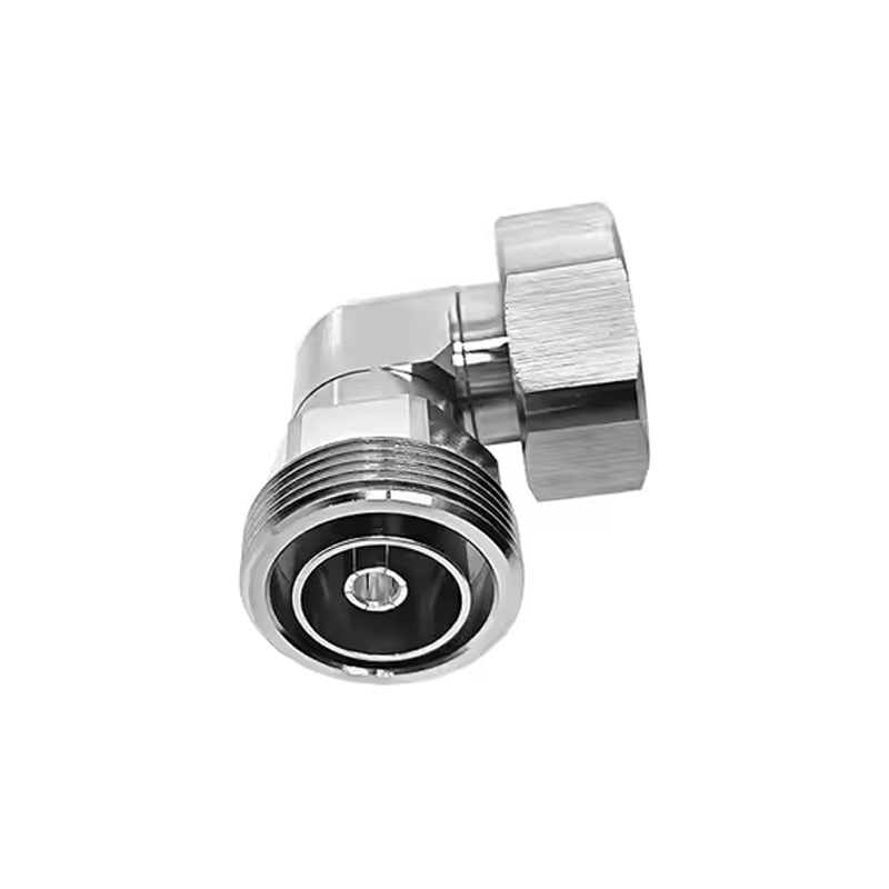 RF Coaxial Adapter R/A 7/16 Din Female to 7/16 Din Male Adapter