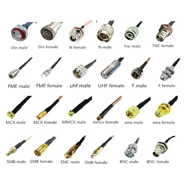 Cable Assembly TNC Type Male Pin Right Angle 90 Degree to N Type Female Jack for LMR195 Coaxial Cable Jumper 8 Metre Length