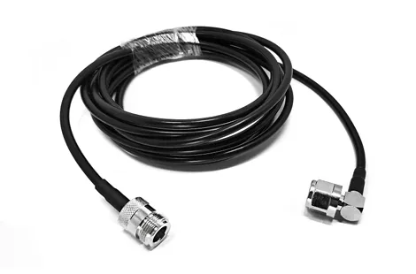 Cable Assembly TNC Type Male Pin Right Angle 90 Degree to N Type Female Jack for LMR195 Coaxial Cable Jumper 8 Metre Length