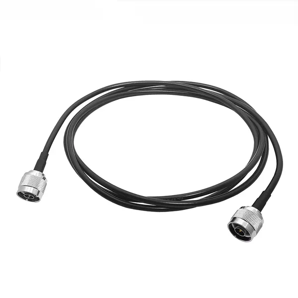 N Type Male Plug to N Type Male Plug Connector with RG223 Cable RG-223 Low Loss RF Pigtail Extension Cable Assembly 0.3m