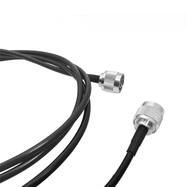 N Type Male Plug to N Type Male Plug Connector with RG223 Cable RG-223 Low Loss RF Pigtail Extension Cable Assembly 0.3m