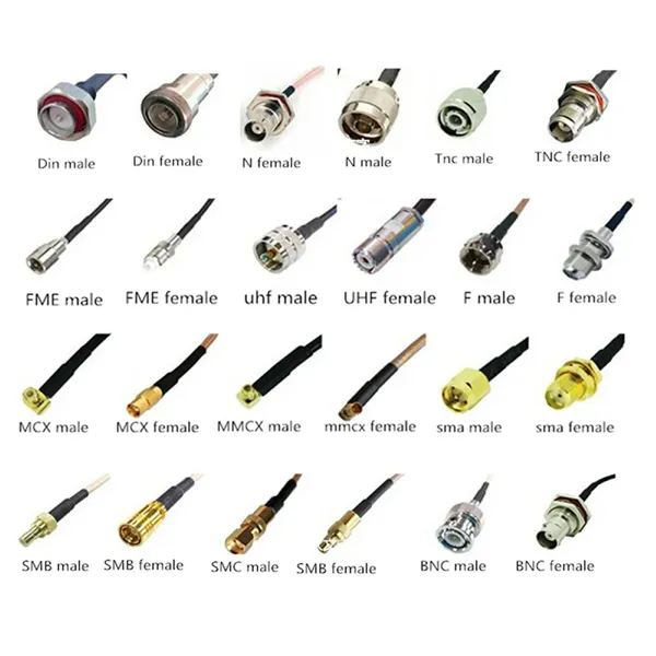 BNC Male Plug to N Type Male Plug Connectors for RG316 RG-316 RF Pigtail Antenna Extension Cable Assembly
