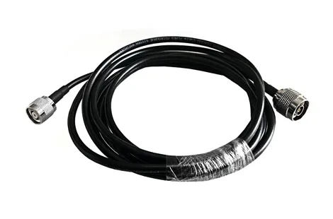 RF Coaxial Cable Assembly RP N Male Pin to RP TNC Male for LMR200 Jumper 3 Metre Length