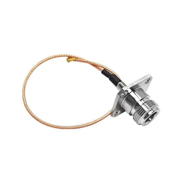 N Type Female Jack Flange to UFL U.FL Connector Pigtail Coaxial Rf RG178 Wire Pigtail Jumper Extension Cable