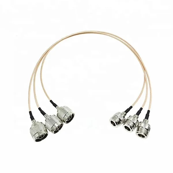 N Type Male Plug to N Type Female with RG316 Low Loss Pigtail Jumper Extension Cable Assembly