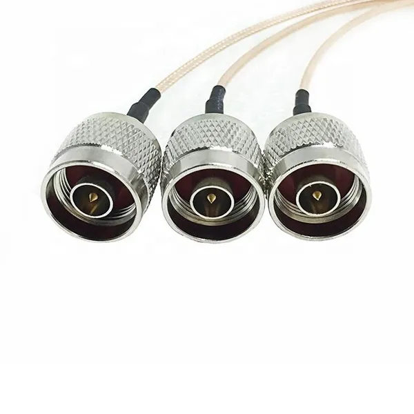 N Type Male Plug to N Type Female with RG316 Low Loss Pigtail Jumper Extension Cable Assembly