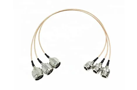 N Type Male Plug to N Type Female with RG316 Low Loss Pigtail Jumper Extension Cable Assembly