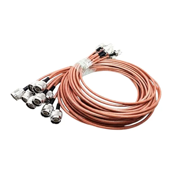 N Type Male Plug to N Type Male Plug for RG142 RG-142 Wire High-frequency RF Coax Coaxial Cable Double Shielded