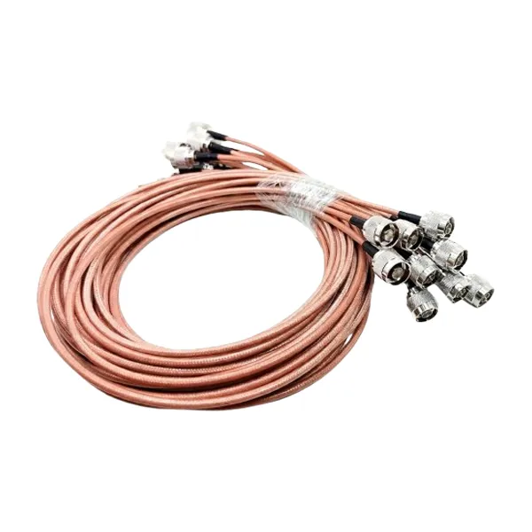 N Type Male Plug to N Type Male Plug for RG142 RG-142 Wire High-frequency RF Coax Coaxial Cable Double Shielded