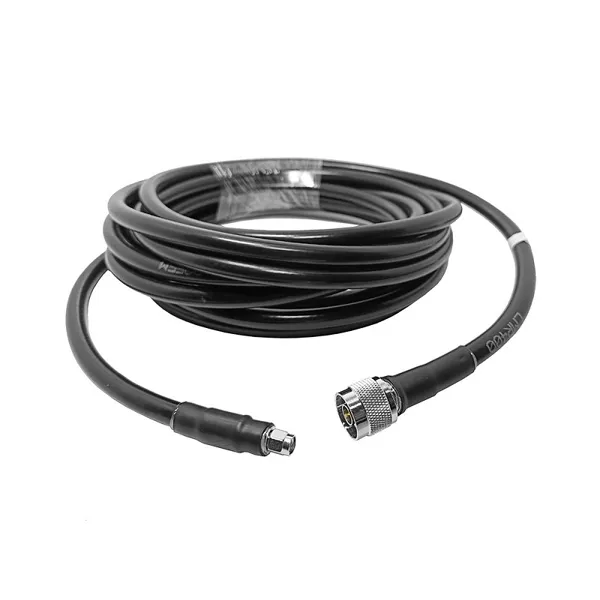 N Type Male Plug to RP SMA Male Plug for LMR400 LMR-400 6 Meters Antenna Pigtail Jumper Extension Cable Assembly