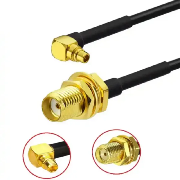 N UHF Sma Bnc Tnc QMA DIN Female Male SMB Rg316 Rg174 Rg223 Rg58 BJR240 BJR400 12 Jumper Cable Assembly