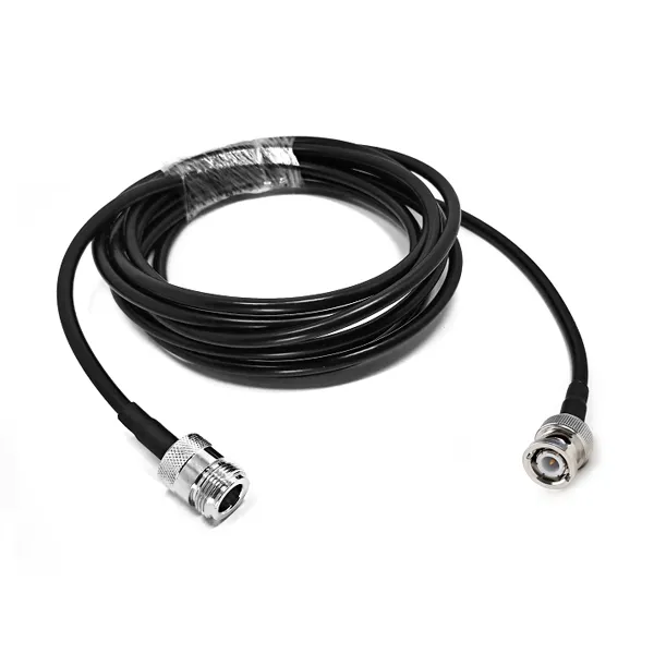 RF Coaxial Cable Assembly N Type Female Jack to BNC Type Male Pin Crimp for RG58 Extension Pigtail Jumper