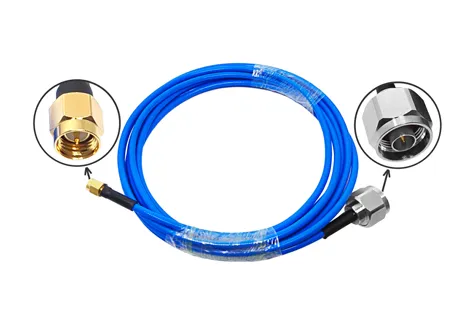 SMA Male Plug to N Type Male Plug Connector with RG402 RG141 0.141 0.141-inch RF Pigtail Extension Cable Assembly