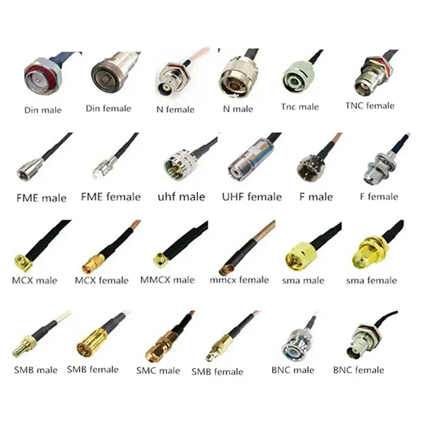 TNC Male Plug Right Angle 90 Degrees to N Type Female Jack LMR195 Wire Pigtail Jumper Extension Cable Assembly