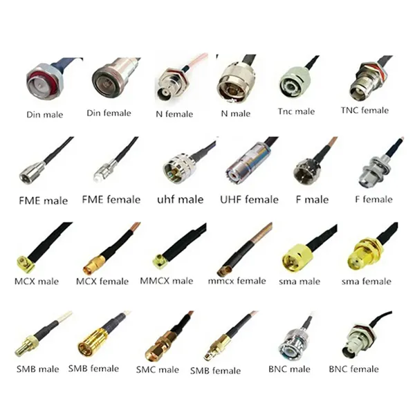 UHF Male PL259 to N Type Male Plug 90 Degree Connector for 12 Super Flexible Supersoft SF Feeder Cable Assembly