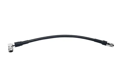 UHF Male PL259 to N Type Male Plug 90 Degree Connector for 12 Super Flexible Supersoft SF Feeder Cable Assembly