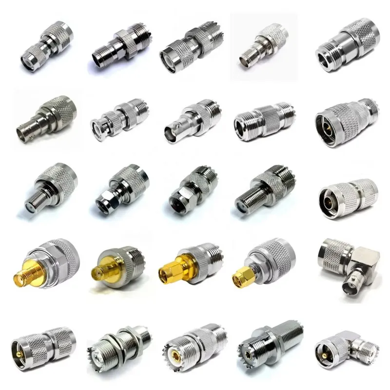 50 Ohm 75 Ohm UHF PL259 Male SO239 Female to N Female SMA TNC BNC FME F UHF PL259 SO239 Jack Plug Adapter Rf Connector