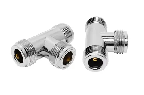3 Way N Female T Type N Female to N Female For WiFi Router Radios T Splitter Tee RF Coax Coaxial Adapter connectors